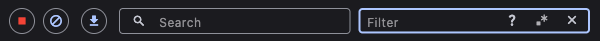 Network filter field Network filter field